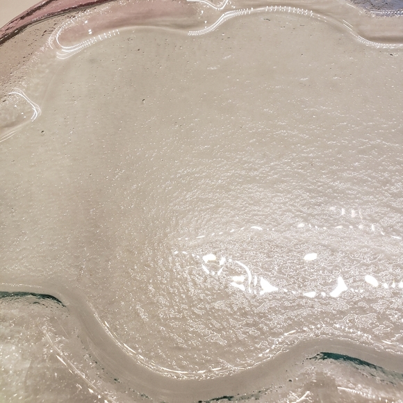 Murano colourful glass plate, made in Italy - Picture 5 of 10